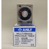 ❀▬◑ANLY AH3-NB Multi-Range Analogue Timer