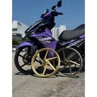 MAGIC BOY SPORT RIM MS663 AX200S NOVA160 NOVA150 SCOOTER 6 BATANG SIZE 160/160*17 MAGICBOY 6 KAKI RI