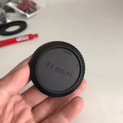 Rear Lens Cap Cover + Camera Front Body Cap for Fujifilm XS20 XS10 XT5 XT4 XT3 XT30 XT20 XE4 XE3 XH1