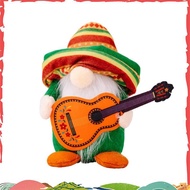 Music Gnomes Holiday Decorations,Spring Summer, Handmade Stuffed Plush Gnomes Indoor Design