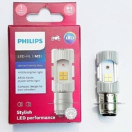 Philips Ultinon Essential Moto Led M5 H6 Kaki1 White Motorcycle Light