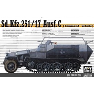 AFV CLUB 1/35 AF35117 Sd.Kfz.251/17 Ausf.C (Command vehicle)