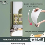 Mirror Sticker Mirror Wallpaper Acrylic Hd Mirror Makeup Full-Body Mirror