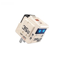 ชาร์จไฟเร็ว 35W ชาร์จแบบพับได้ สำหรับโน้ตบุ๊ก โทรศัพท์มือถือ iPad pro ชาร์จเร็วสำหรับการเดินทาง ชาร์