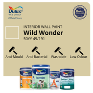 Dulux Wall/Door/Wood Paint (Anti-mould Washable Low-odour) - Wild Wonder (50YY 49/191) (Ambiance All/Pentalite/Wash &amp; Wear/Better Living/Gloss Finish) (Anti-bacterial Long lasting)