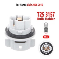For Honda Civic 2006-2015 HeadLights Socket T25 3157 Bulb Holder 1Pcs