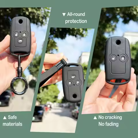 Soft Key Case For Honda Accord 8 Icon Civic IX G9 CRZ Fit City Odyssey Auto Accessories Key Holder C