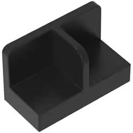 Gobricks Classic Bulk GDS-2027 Panel 1x2x1 with Rounded Corners and Central Divider 50PCS Compatible