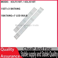 New 43LF510T / 43LJ510T  LED TV backlight HC430DUN-SLNX1-214