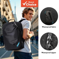 TANGCORLE 45L Vacuum Compression Backpack with Portable Suction Pump Waterproof Carry-On Travel Bag 