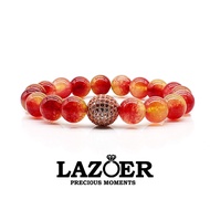 Natural Watermelon Tourmaline Gemstones (Buy 1 Free 1 Gold Plated Bracelet)