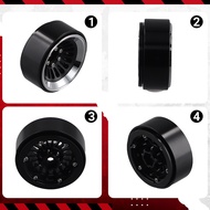 4PCS 1.3 Inch Beadlock Wheel Hub Rims for RC Crawler Car 1/24 1/18 TRX4M SCX24 Upgrade PartsNew Year