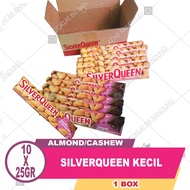 SILVERQUEEN 1 BOX ISI 10 X 25 GRAM COKLAT SILVERQUEEN 25 GR ISI 10 PCS SILVERQUEEN KECIL 1 DUS