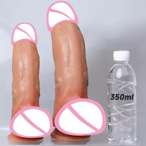 Huge Soft Dildo for Women Men Anal Vaginal G-spot Strong Suction Cup ButtPlug Adult Toys Anal Dilato