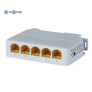 Gigabit PoE Extender 802.3af/At/Bt 5 Port PoE Repeater Vlan Extend Additional 100m(328ft) of Power a