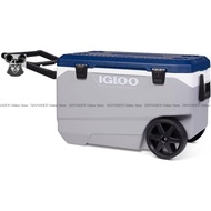 IGLOO MaxCold Latitude 90 Roller 85L Wheeled Hard Cooler Insulated Container Chest Box Outdoor Sports Camping *Original