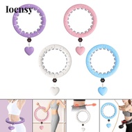 [Ioensy] Weighted Fitness Hoop for Adults Rechargeable Home Gym Training Smart Adjustable Fitness Ci