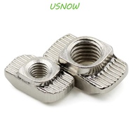 USNOW Thread T Nut M3-M8 Multi Size T-Slot EU Standard Carbon Steel Aluminum Profiles