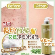 現貨韓國 艾草淨痘沐浴乳 (500ml)