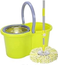 360°Automatic Microfiber Spin Mop and Bucket, Drying Mop Bucket with Mop Floor Cleaning Tool Set Floor Cleaning System Decoration