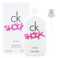 《小平頭香水店》CK ONE SHOCK FOR HER 女性淡香水100ml/200ml