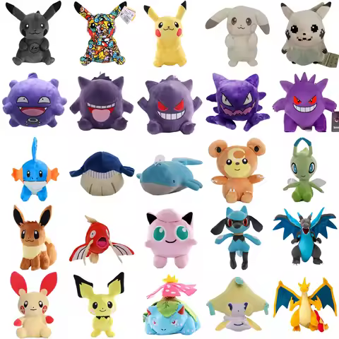 Jirachi Pokémon Venusaur Plusle Gengar Haunter Koffing Plush Toys Pokemon Koffing Wailord Charizard 