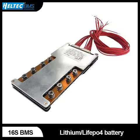 Heltecbms bms 16s 48v lifepo4/Lipo 16s 60v 30a 50a 80a 120a 160a 200a 250a 300a 350a battery system 