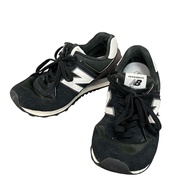 New Balance U574KN2 運動鞋，黑色，尺寸 25cm，古著。