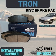 TRON DISC BRAKE PAD FRONT HONDA ACCORD SE3 CA5 (5033) #BP-HD5022-TRON