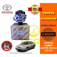 100% Original Toyota Alternator - TOYOTA CAMRY ACV30 ACV31 2.0 / 2.4  '2003~'2007 - 27060-0H010 - 6M