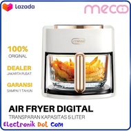 Mecoo Air Fryer Transparan Airfryer Meco Low Watt