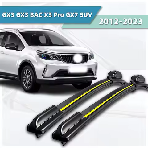 Suitable For Geely GX3/GX3 BAC X3 Pro/GX7 SUV(2012-2023)Wipers All-Weather High-Definition Stable Du