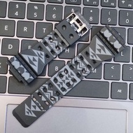 G-SHOCK GA100 GA110 GA120 GD100 GD110 GD12 G-SHOCK REPLACEMENT STRAP BLACK PINTED