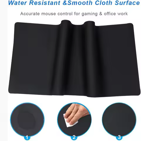 Astronaut Space Desk Mat Protector Gaming Mousepads Office Table Decor Keyboard Long Padding Noteboo