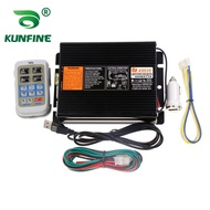 Universal 200W wayarles Kereta siren amaran siren elektronik Siren Polis 10 nada dengan suis lampu j