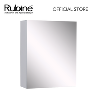 RUBINE RMC-1640D10 WH 45cm SS Mirror Cabinet - Pearl White
