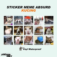 Cat Abstract Meme Sticker | Cat Meme Stickers, 20 Pcs