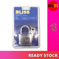 High Quality BLISS Padlock Extra Top Security Pad Lock 锁头