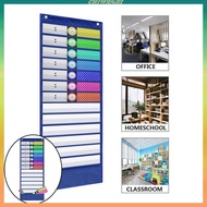 [Chiwanji1] Class Schedule Chart 13+1 with 13 Dry Erase Cards Wall Hanging Schedule Chart