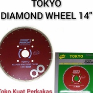 FF Pisau cutting potong beton jalan TOKYO diamond cutting wheel 14"