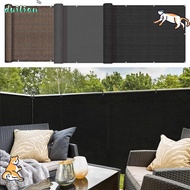 DUILIAN Sun Shading Sails, Waterproof 3/5/6M Balcony Shade Cloth, Thicken Fencing  Fence Patio
