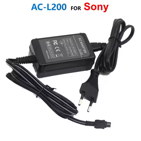 AC-L200 L200B L200C L200D Power Adapter Charger Adapter For Sony DCR-DVD109 DCR-HC20 HDR-CX6 HDR-HC3