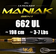 Joran Pancing Ultralight | Joran Getsu UL MANIAK Gen II Solid Carbon & Gen III Penta Series Hollow C