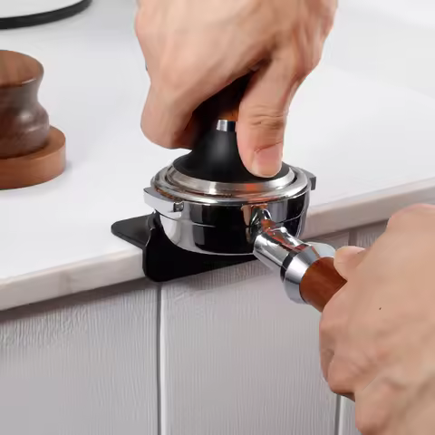 Italian Coffee Powder Press Pad Food Grade Silicone Pad Coffee Machine Handle Bar Corner Pad Powder 