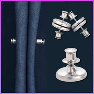 1 Pair Curtain Closed Button Detachable Curtain Close Magnet Buckle Magnet Holdback Button for Bedro