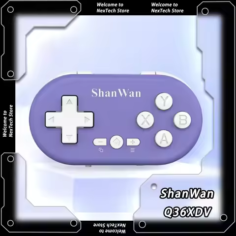 ShanWan Q36 Q37 Mini Wireless Gamepad Bluetooth Collectible Lightweight Game Controller Portable Mul