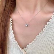 Simple ins Necklace Hundred Design Light Clavicle High-End Fashion Female Luxury Chain Lock Classy M
