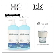 IDS Professional Deep Sea Salt Menthol Shampoo Duo Set 800ml