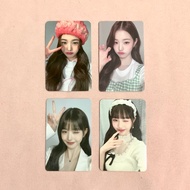[OFFICIAL] WONYOUNG IVE PHOTOCARD KIRSH BEANNIE PINK PAPA JOHNS PIZZA COLLAABS COLLABORATION PEACE R