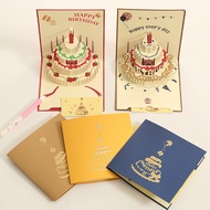 3D Birthday Card3D Greeting Card ins Colorful 3D Happy Birthday Employee Greeting Card